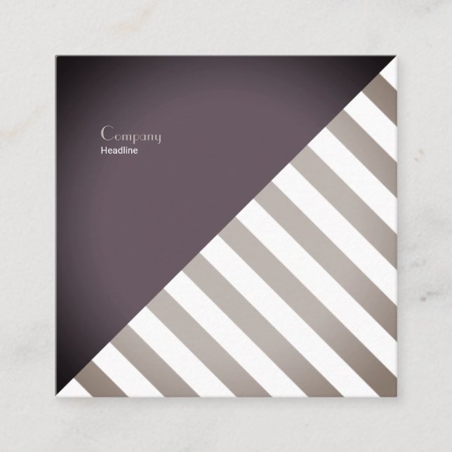 Tarjeta De Visita Cuadrada Barber (Anverso)