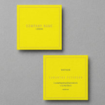 Borde dorado delgado amarillo neón