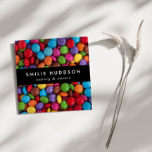 Botones de golosinas, dulces, pastelería