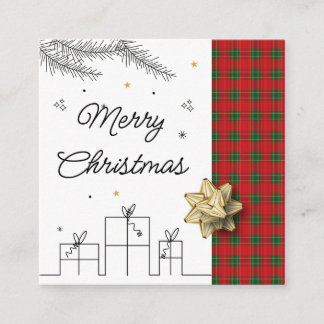 Tarjeta De Visita Cuadrada Business Card