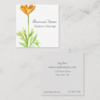 California Poppy Naranja Flower Business