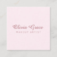Caligrafía Minimalista, Rosa Beige Profesional