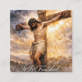 Tarjeta De Visita Cuadrada Christian Salvation Tract Cards