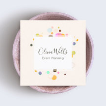 Confetti del planificador de eventos