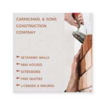 Construcción profesional de albañil