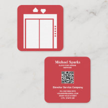 Contratista de ascensores QR personalizado