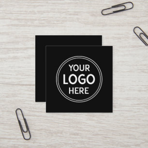 Tarjeta De Visita Cuadrada Creaciones personalizadas elegantes y modernas ver