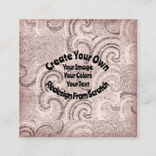 Tarjeta De Visita Cuadrada Crear su propio diseño personalizado