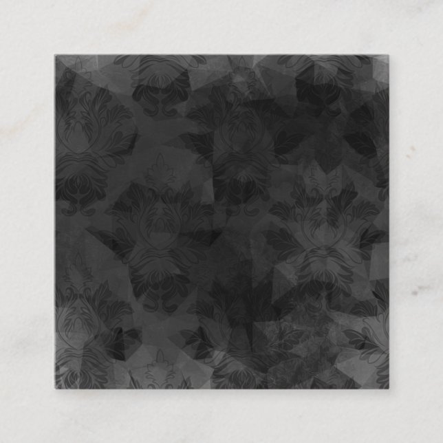 Tarjeta De Visita Cuadrada Crear su propio Personalizado (Anverso)