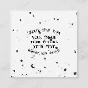 Tarjeta De Visita Cuadrada Crear su propio Personalizado personalizado