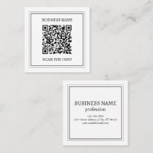 Crear un código QR escaneable | Blanco y negro