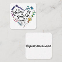 Crearé hoy la tarjeta cuadrada