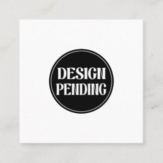 Tarjeta De Visita Cuadrada Custom-made, artistic, elegant