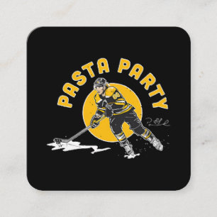 Tarjeta De Visita Cuadrada David Pastrnak