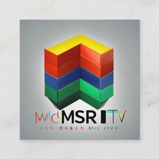 Tarjeta De Visita Cuadrada Desarrollador de negocios de comercio electrónico (Anverso)