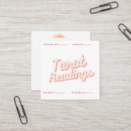 Tarjeta De Visita Cuadrada Diseño 711