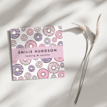 Donuts rosados, Donuts morados, Pastelería