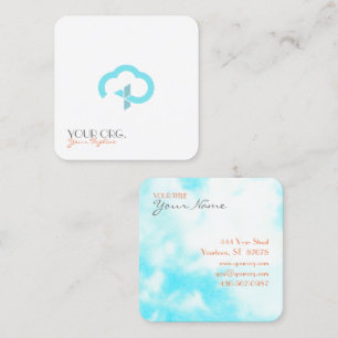 Tarjeta De Visita Cuadrada El camino de la cruz