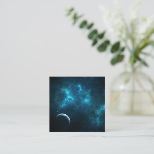 Tarjeta De Visita Cuadrada El universo