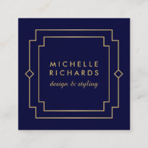 Elegante Marina Profesional Art Deco/Oro