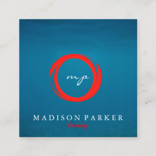 Tarjeta De Visita Cuadrada Elegante y moderno Champagne Resumen Belleza Estil