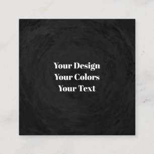 Tarjeta De Visita Cuadrada En blanco - Crea tu propio Personalizado
