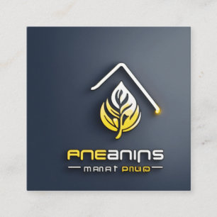 Tarjeta De Visita Cuadrada "Especialista en ventas en línea"