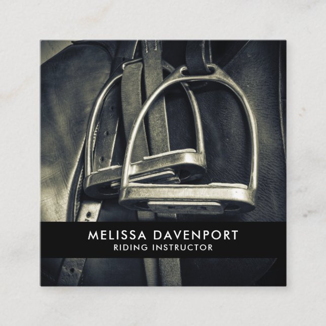 Tarjeta De Visita Cuadrada Estiloso truco plateado sobre la silla de ruedas e (Anverso)