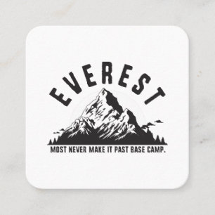 Tarjeta De Visita Cuadrada Everest