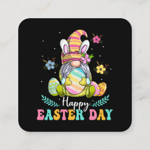 Tarjeta De Visita Cuadrada Feliz día de Pascua