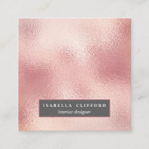 Femenino rosa oro brillante de papel de aluminio |