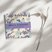 Flores azules, flores moradas, florística, flor