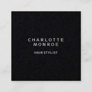 Tarjeta De Visita Cuadrada Forma cuadrada profesional minimalista moderna