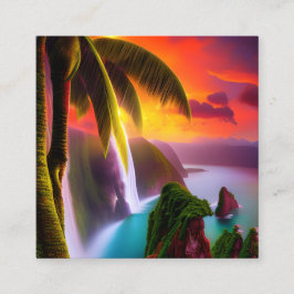 Tarjeta De Visita Cuadrada Fotografía macro, lente macro, gran detalle,conc