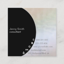 geométrico holográfico profesional minimalista