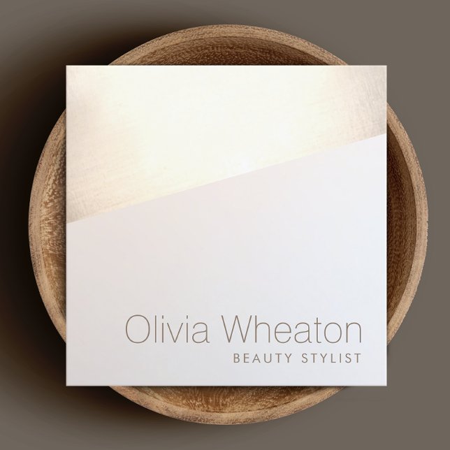 Tarjeta De Visita Cuadrada Gimnasio de Salón Gemétrico Irlandés (Subido por el creador)