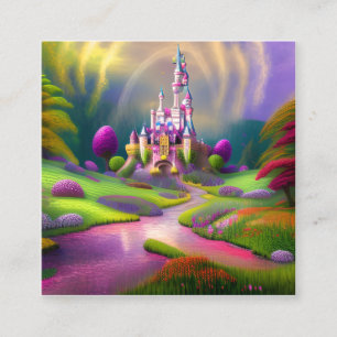 Tarjeta De Visita Cuadrada Gráfico mágico