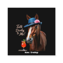 Hablar De Derby Para Mí Cita De Caballo De Carrera