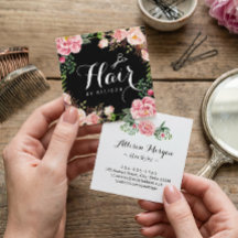 Hair Stylist Hairdresser Scissors Floral Wrapter