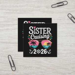 Tarjeta De Visita Cuadrada Hermana Curising 2026