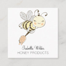 Honey Bee Watercolor Honey
