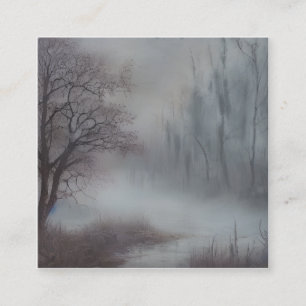 Tarjeta De Visita Cuadrada Horror