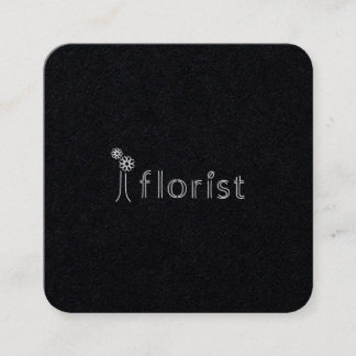 Tarjeta De Visita Cuadrada i floristさまショップカード１（角丸）