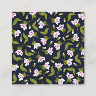 Tarjeta De Visita Cuadrada Impresión de ropa para mujeres