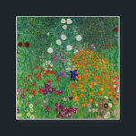 Tarjeta De Visita Cuadrada Jardín de Cottage Gustav Klimt<br><div class="desc">Jardín de Cottage Gustav Klimt</div>