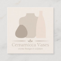 Jarrón de cerámica de porcelana hecha a mano marfi
