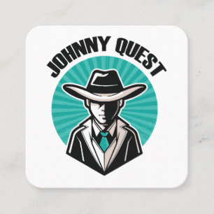Tarjeta De Visita Cuadrada Jonny Quest