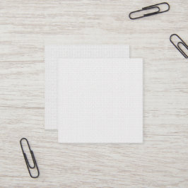 Tarjeta De Visita Cuadrada Light Grey Geometric Tile Pattern