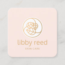 Logotipo del trío Salto de oro Spa de belleza rosa