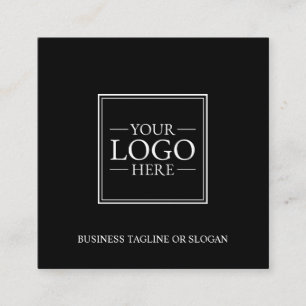 Tarjeta De Visita Cuadrada Logotipo profesional para Personalizados